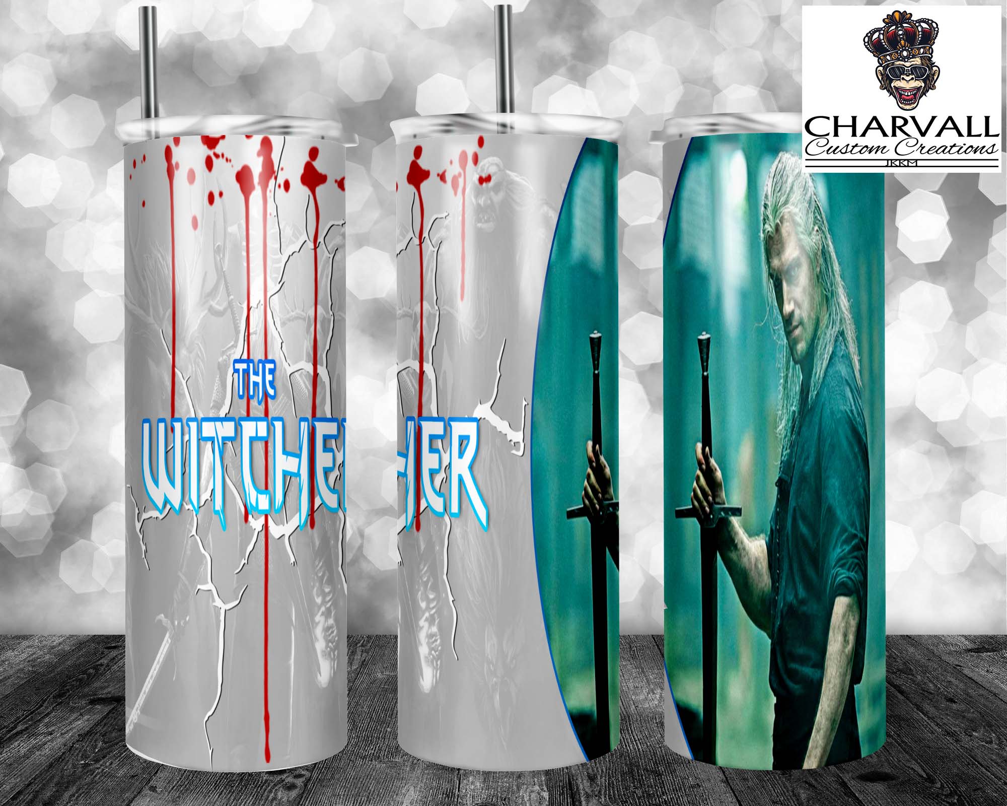 20oz Witcher3 Skinny Tumbler