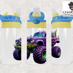 350ml Kids Flip Top Bottle – Truck 2