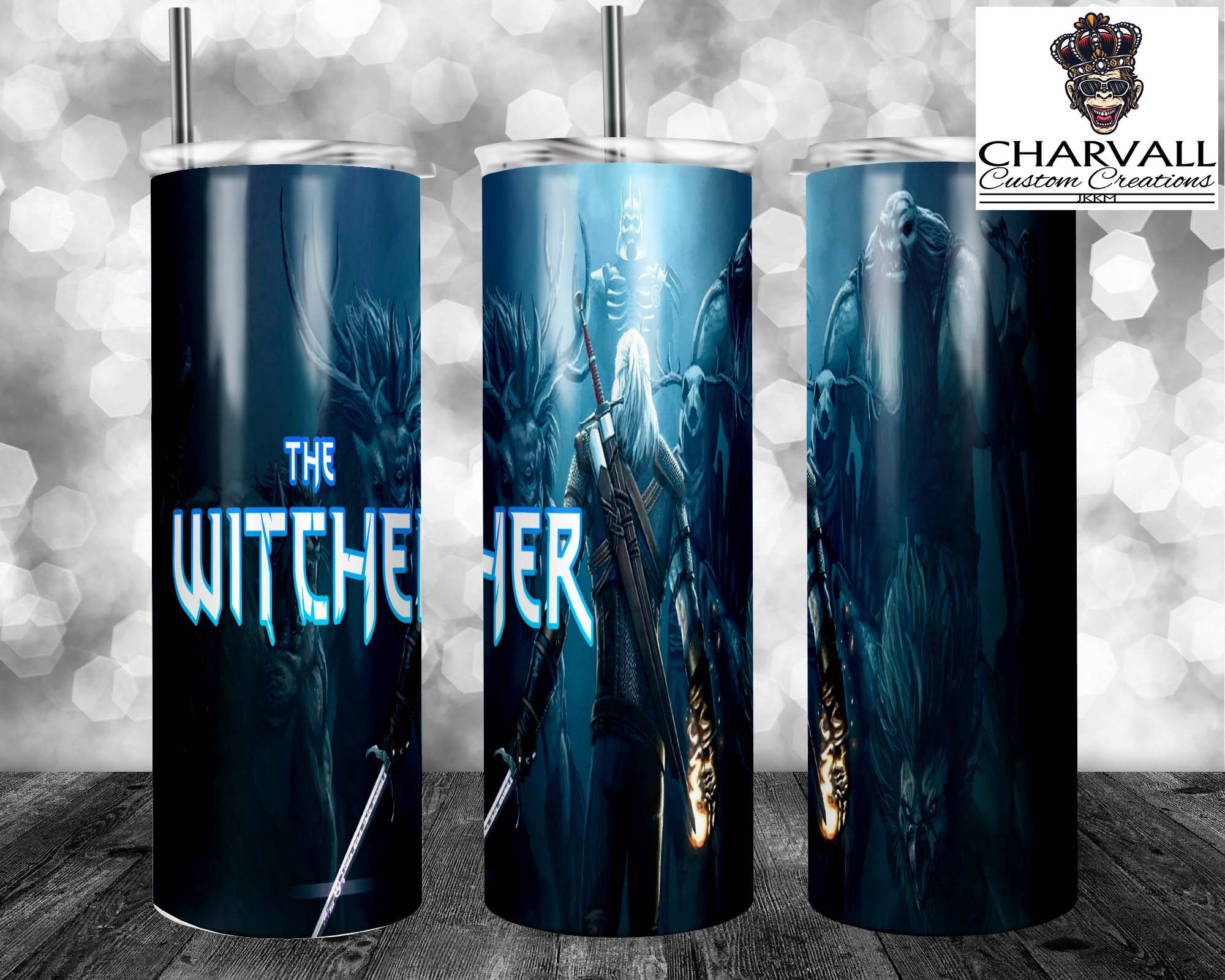 20oz Witcher5 Skinny Tumbler
