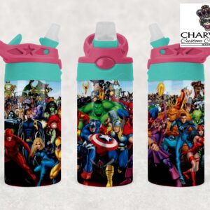 350ml Kids Flip Top Bottle – Hero8