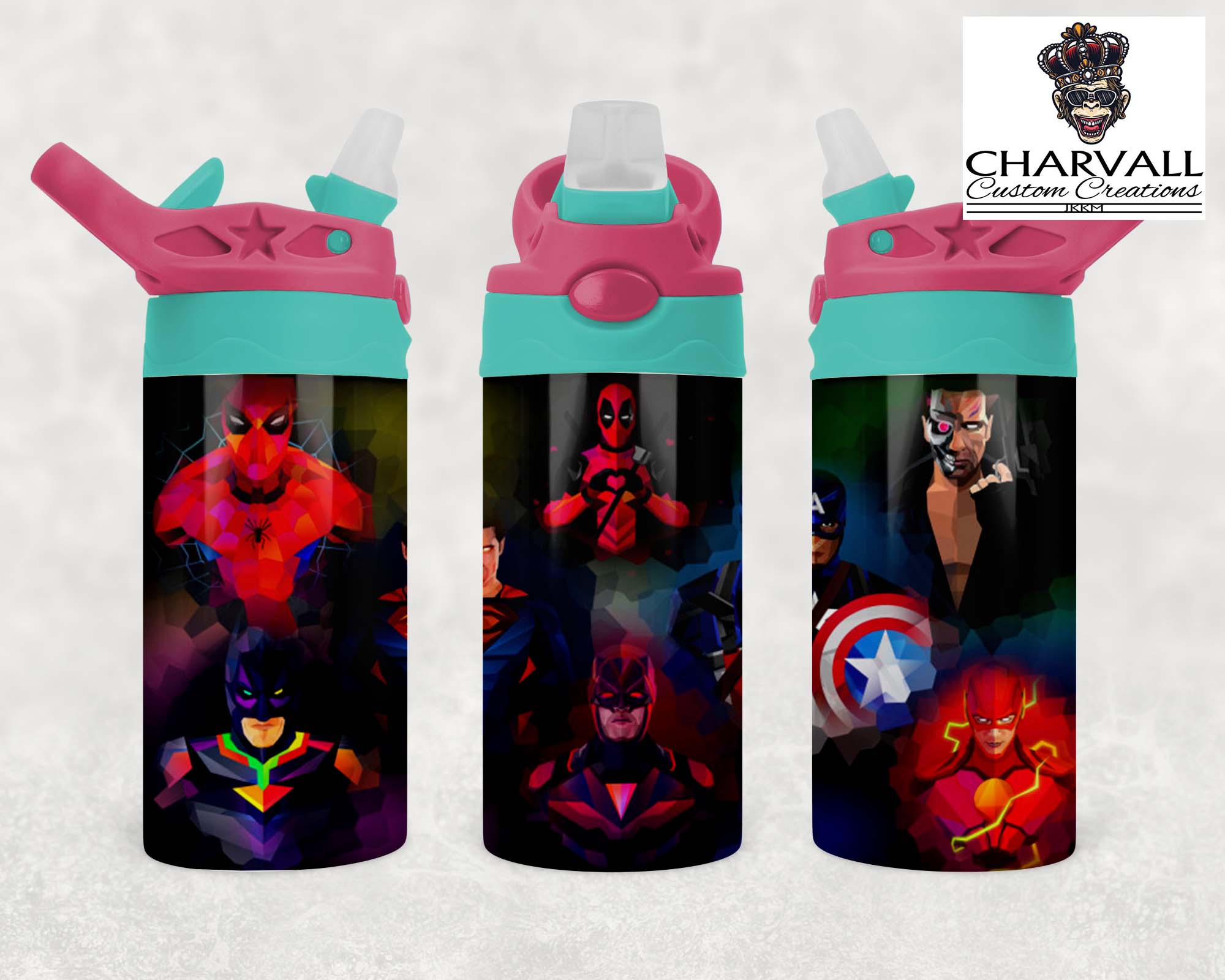 350ml Kids Flip Top Bottle - Hero2