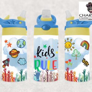 350ml Kids Flip Top Bottle – Kids Rule